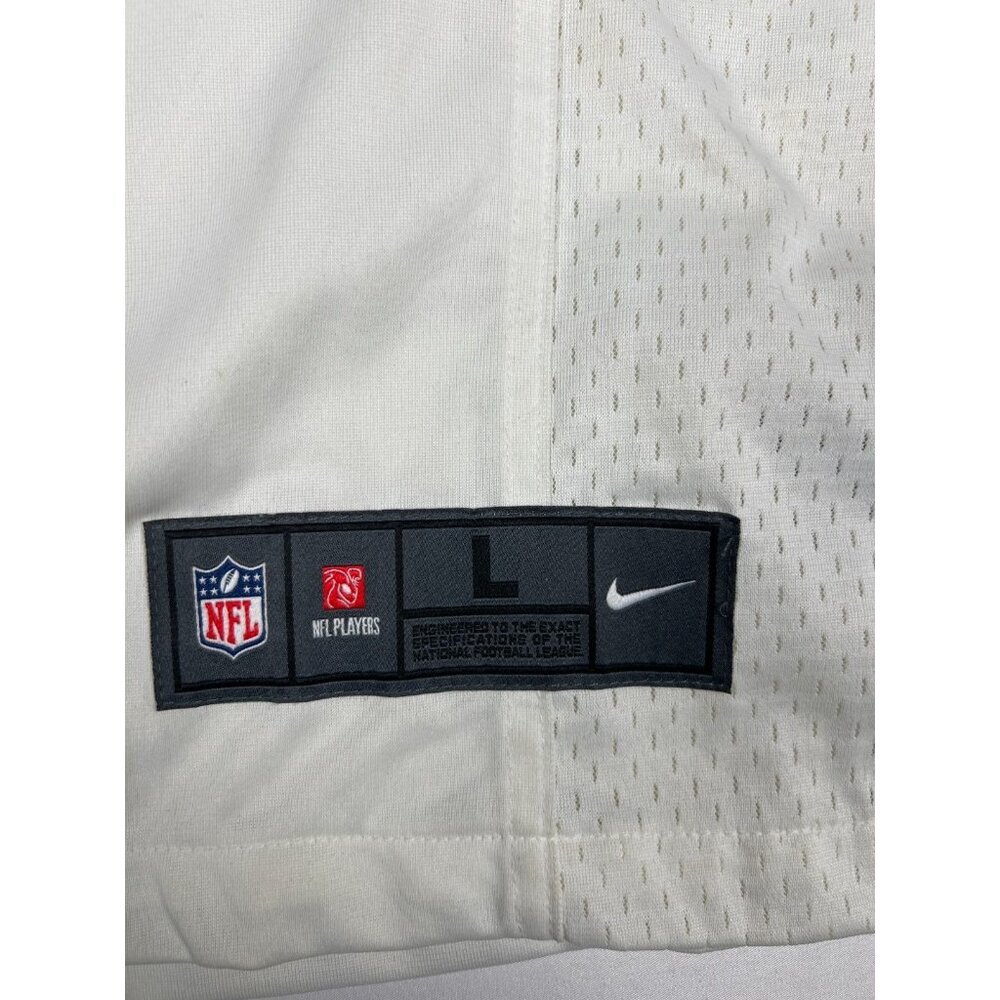 Nike Men L Saquon Barkley New York Giants White Game Jersey - Picture 3 of 10